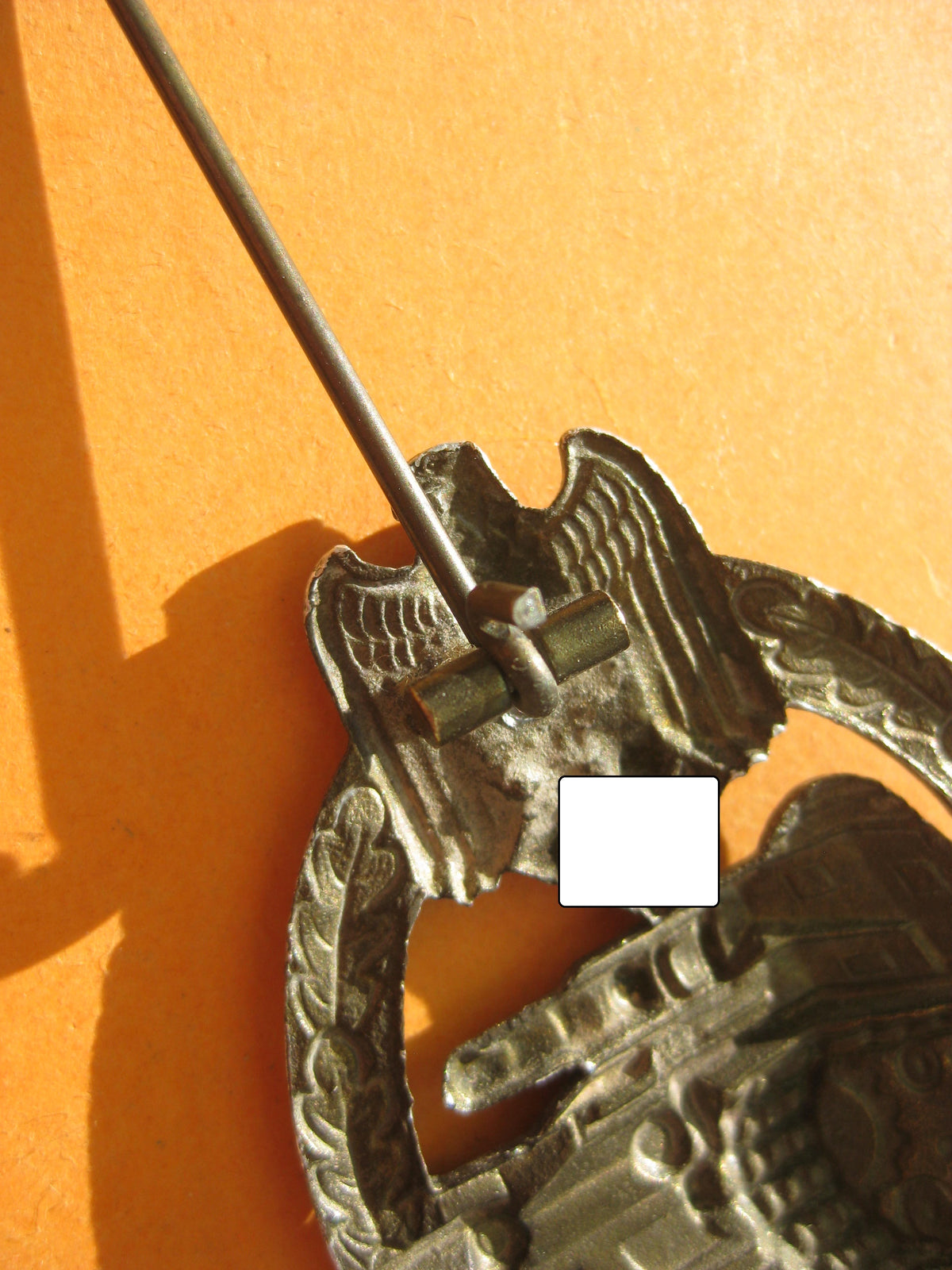 Panzerkampfabzeichen in Bronze /  Seltene Hohlprägung von Assmann Mint Condition
