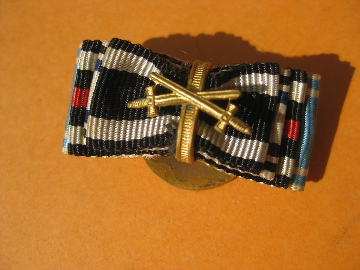 4er Knopflochschleife Feldspange Eisernes Kreuz MVK Preußen &amp; Bayern 1914