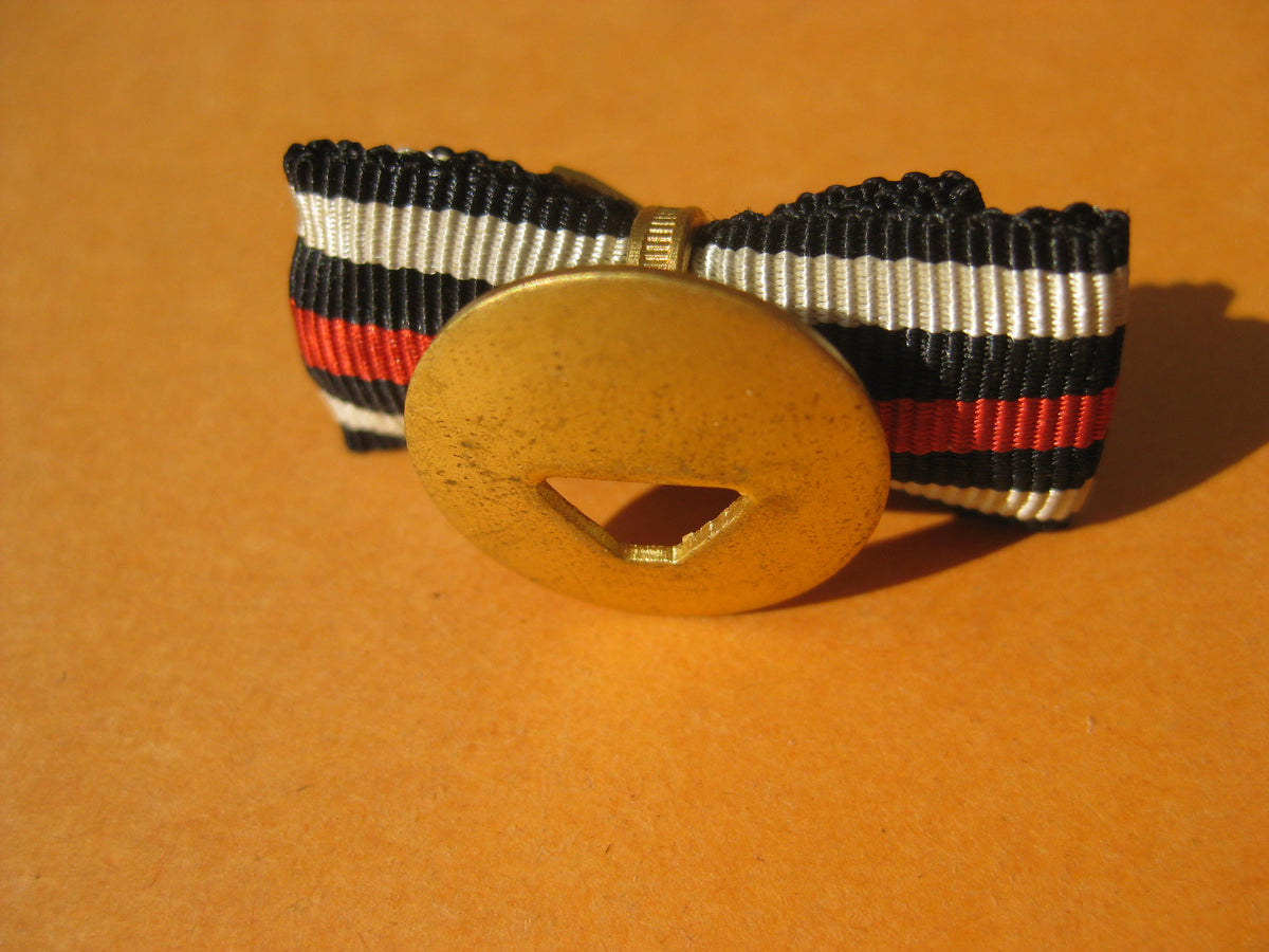 3er Knopflochschleife Feldspange Eisernes Kreuz MVK Preußen &amp; Bayern 1914