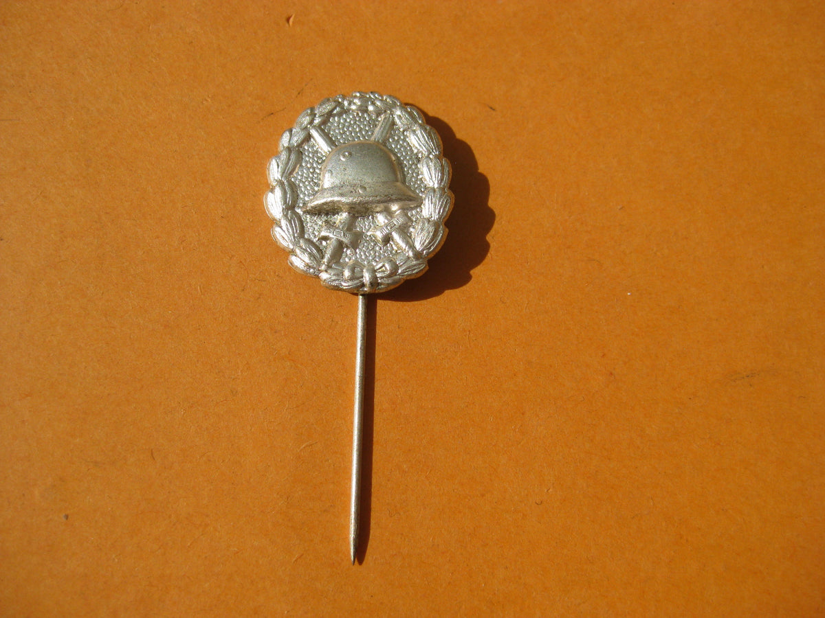 Miniatur Verwundetenabzeichen in SILBER 1918 Mint Condition