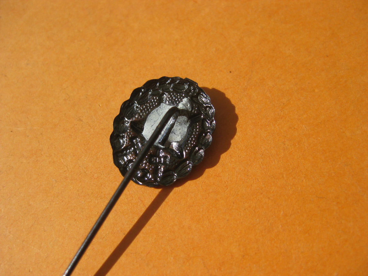 Miniatur Verwundetenabzeichen in SCHWARZ 1918 Mint Condition