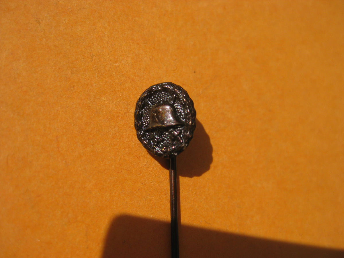 Miniatur Verwundetenabzeichen in SCHWARZ 1918 Mint Condition