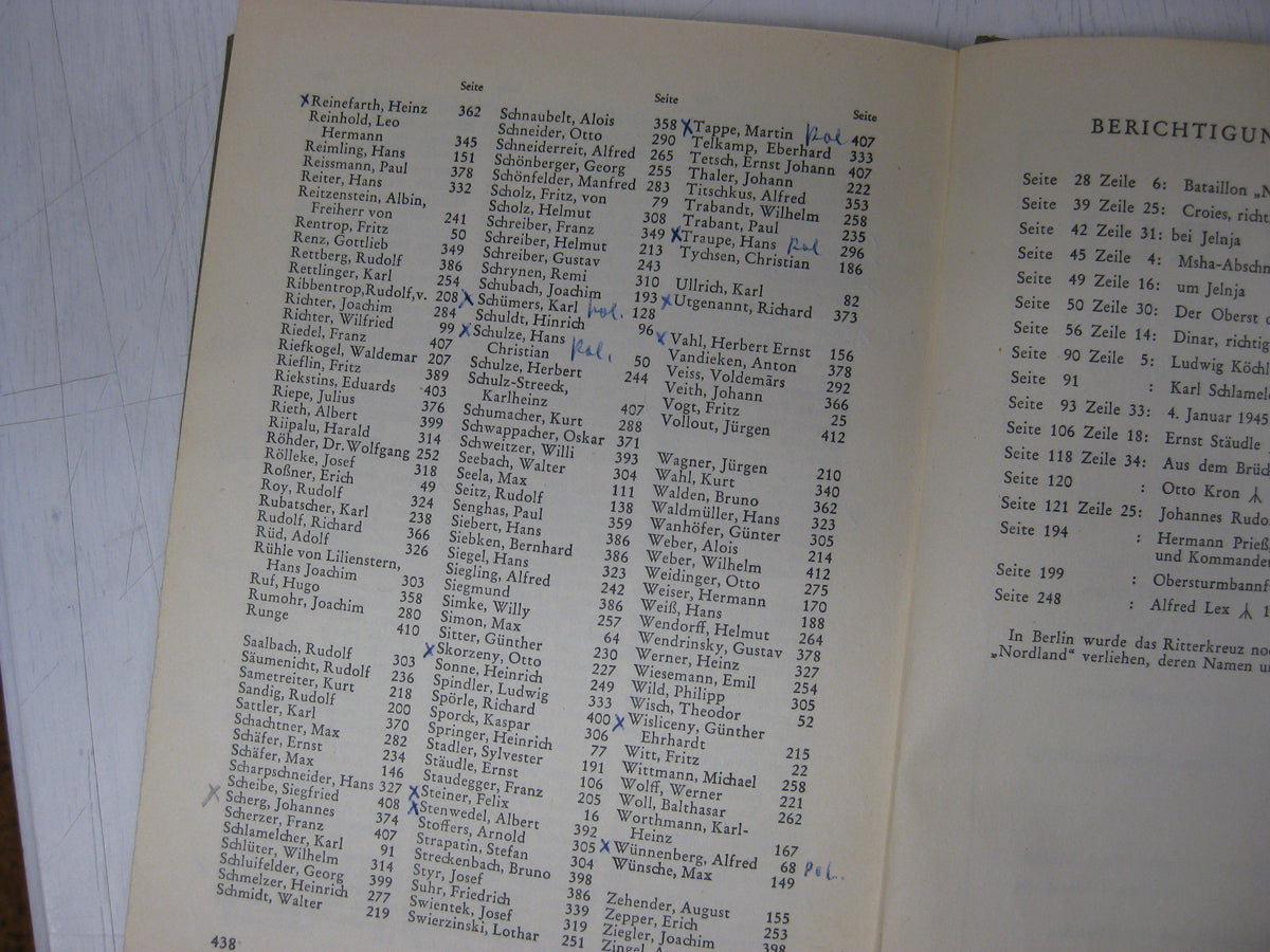 Buch Die Ritterkreuzträger der Waffen-SS !!Aus dem Besitz eines Ritterkreuzträgers