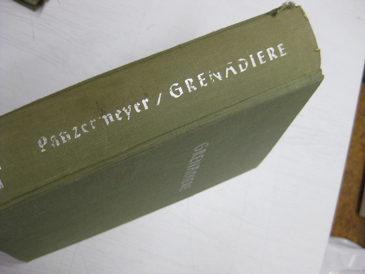 GRENADIERE. Buch aus dem persönlichen Besitz eines Sturmgeschützkommandanten der LSSAH