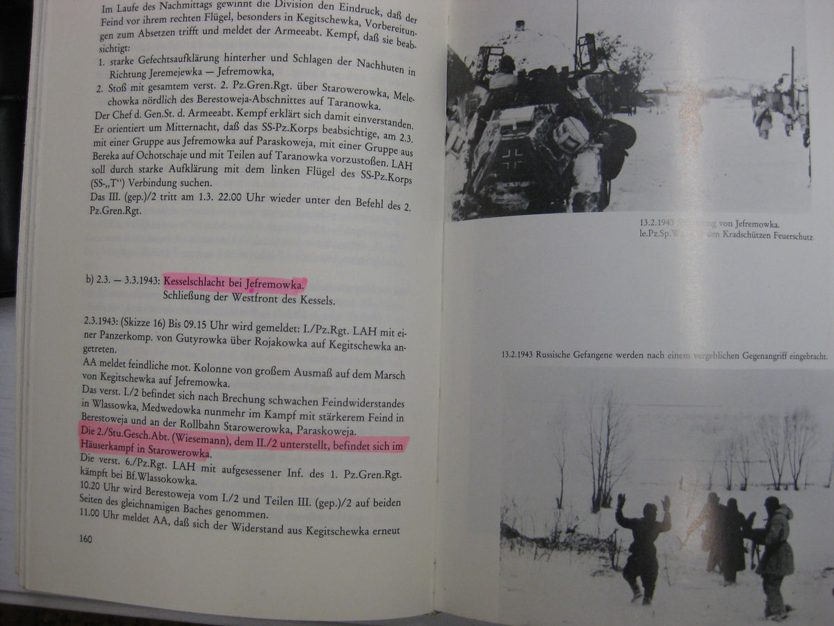 Die Leibstandarte. Buch aus dem persönlichen Besitz eines Sturmgeschützkommandanten der LSSAH