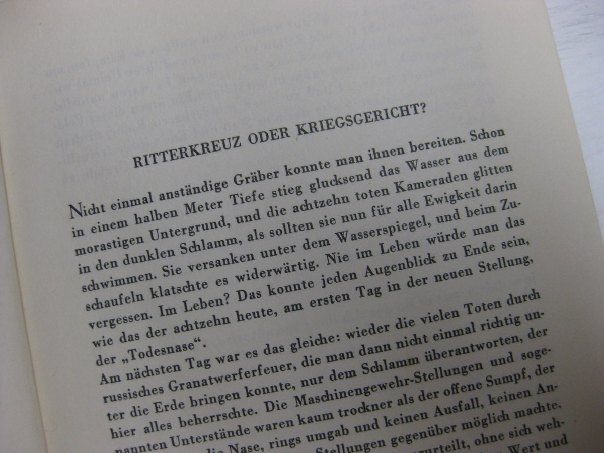 Ein sonderlicher Haufen. Buch aus dem persönlichen Besitz eines Sturmgeschützkommandanten der LSSAH