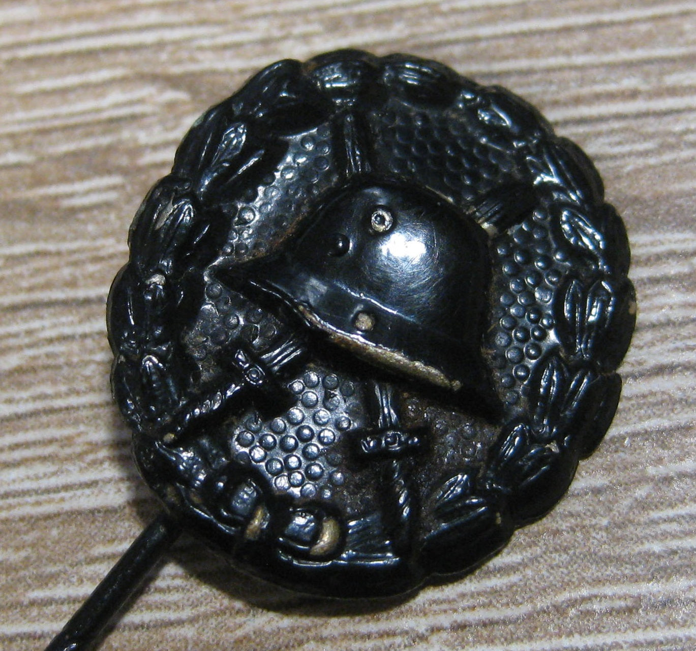 Verwundetenabzeichen in Schwarz 1918 Abzeichen für Verwundete 1.Weltkrieg -Miniatur-