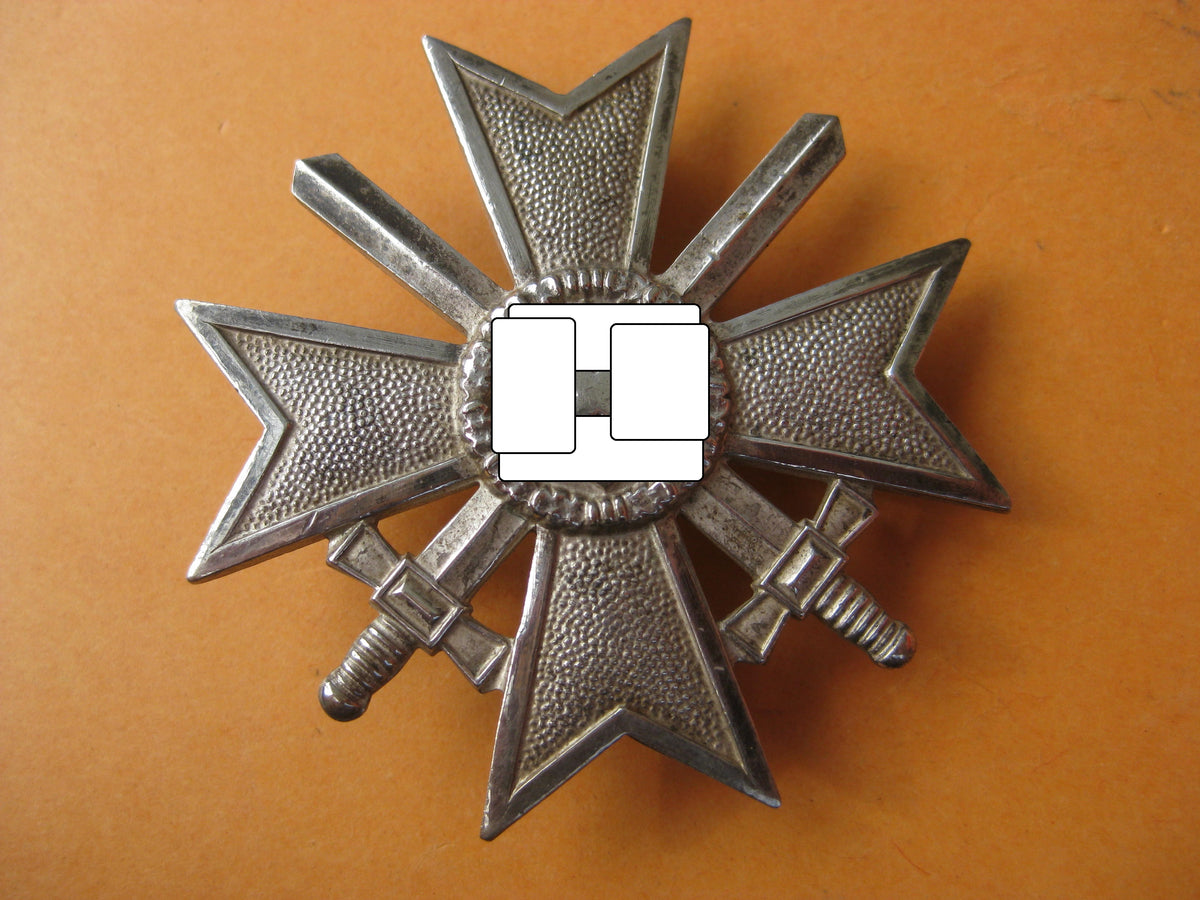 Kriegsverdienstkreuz 1.Klasse mit Schwertern (KVK1/39) Buntmetall