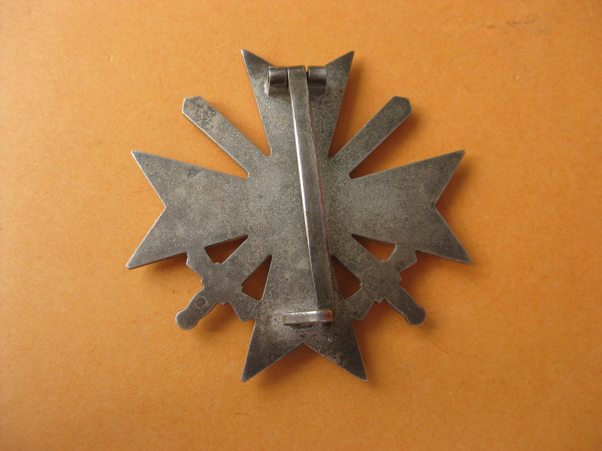 Kriegsverdienstkreuz 1.Klasse mit Schwertern (KVK1/39) Buntmetall