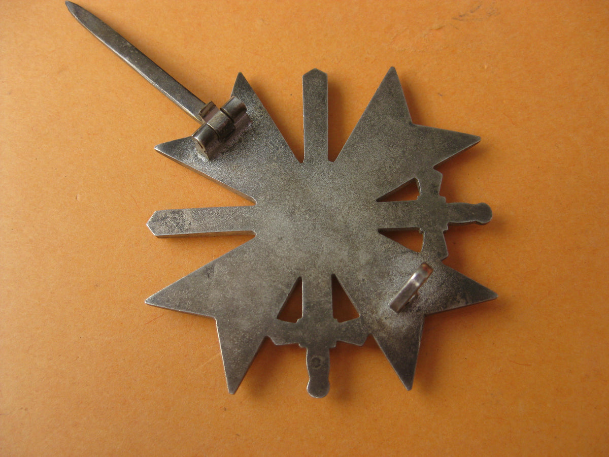 Kriegsverdienstkreuz 1.Klasse mit Schwertern (KVK1/39) Buntmetall