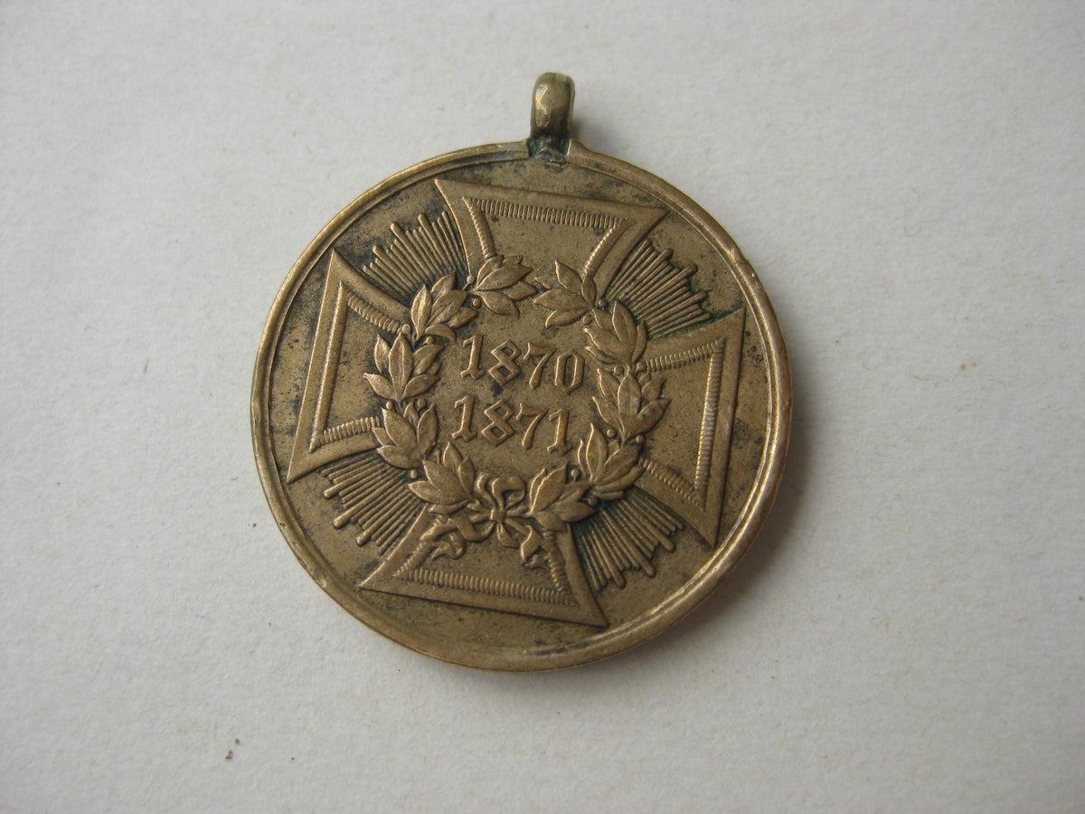 Medaille KDM Kriegsdenkmünze 1870-71 für Kämpfer