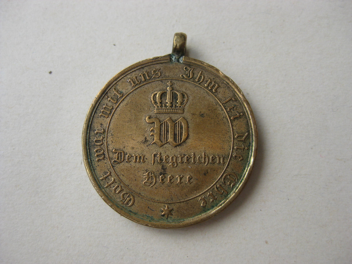 Medaille KDM Kriegsdenkmünze 1870-71 für Kämpfer