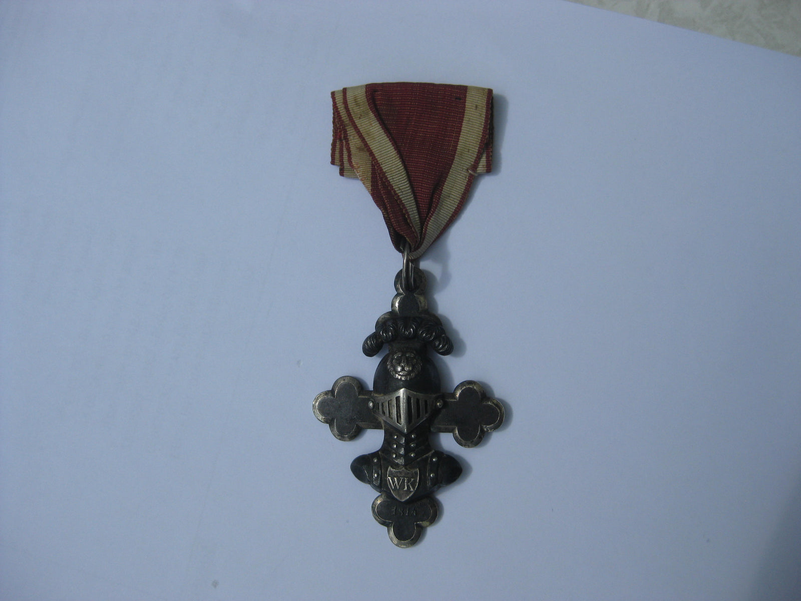 Orden Ehrenzeichen Verdienstkreuz Hessen-Cassel Eiserner Helm