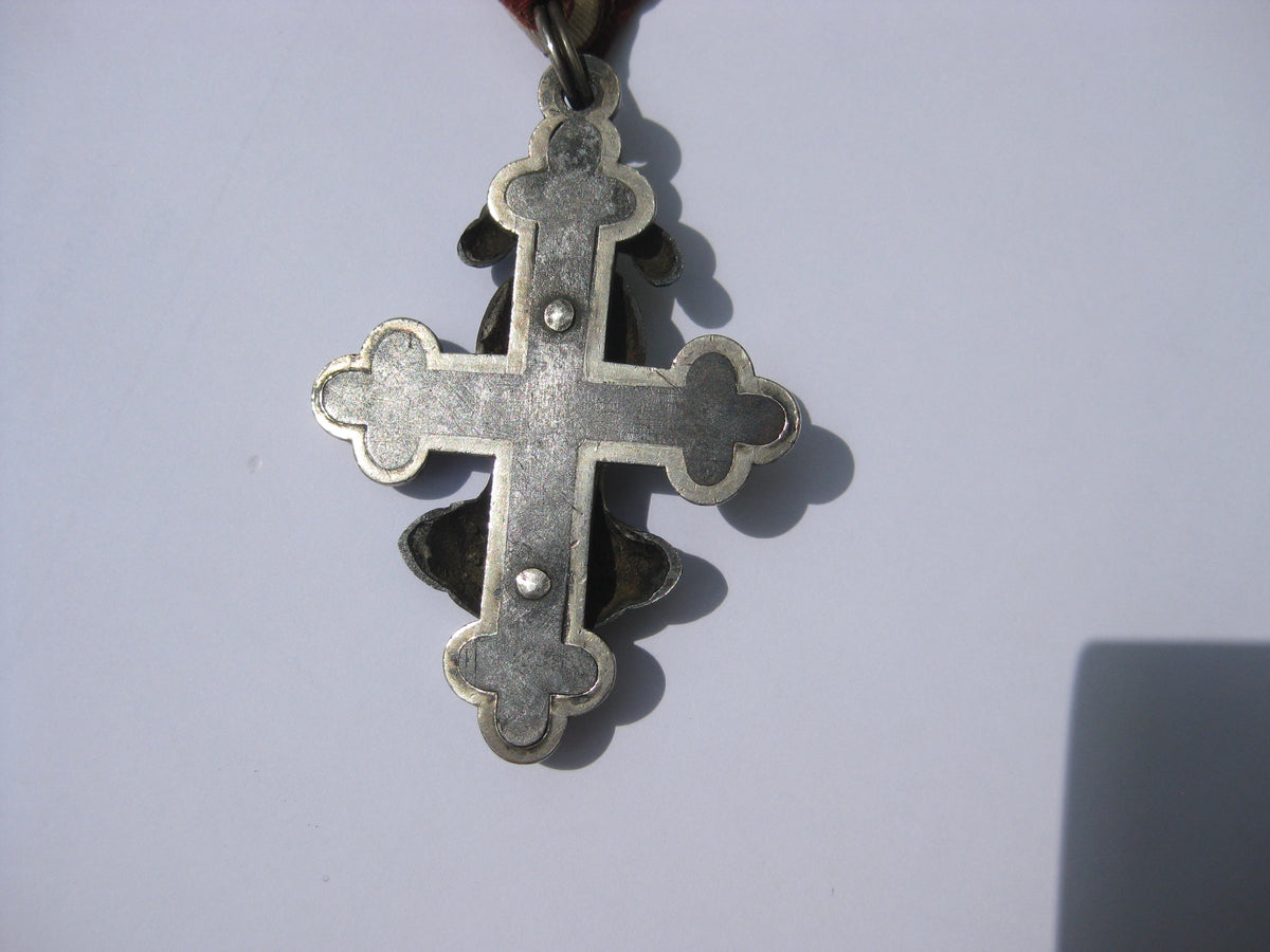 Orden Ehrenzeichen Verdienstkreuz Hessen-Cassel Eiserner Helm