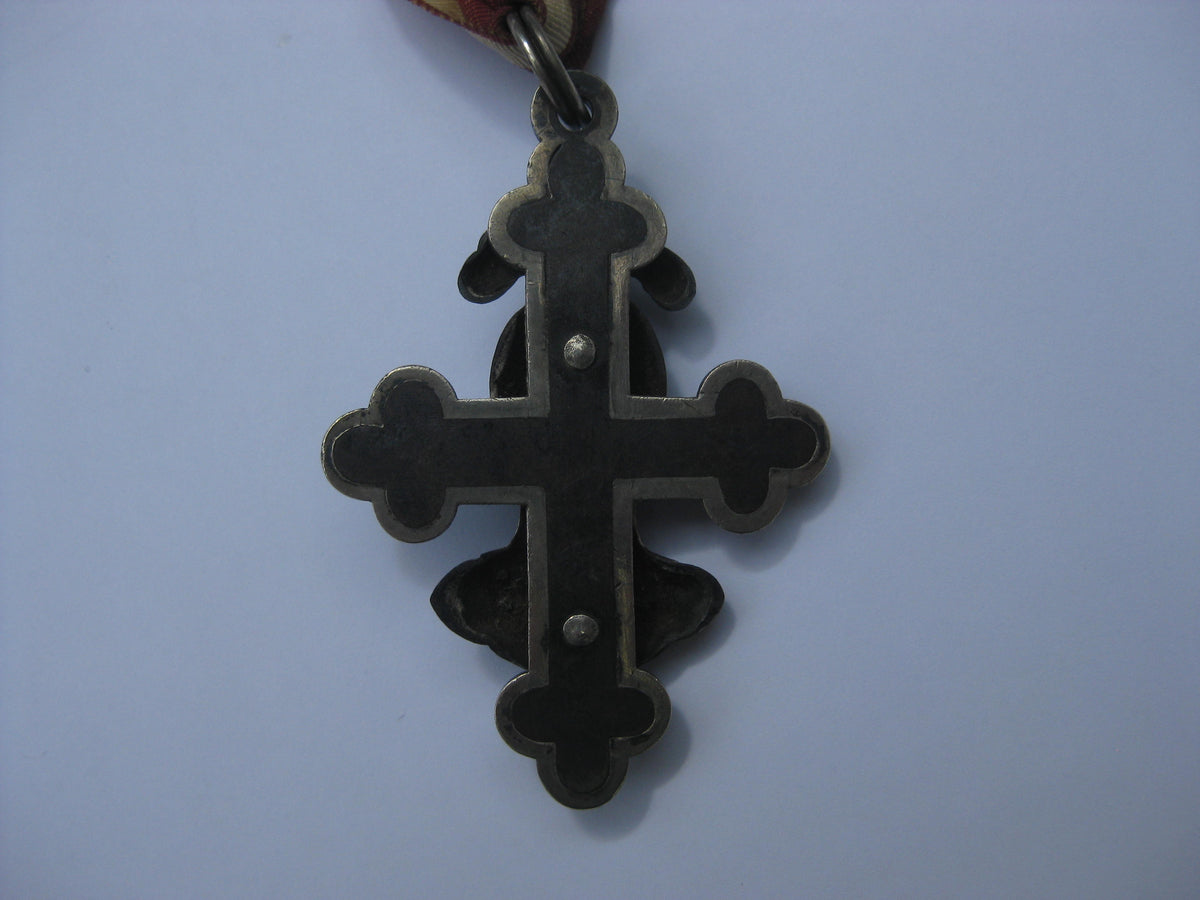 Orden Ehrenzeichen Verdienstkreuz Hessen-Cassel Eiserner Helm
