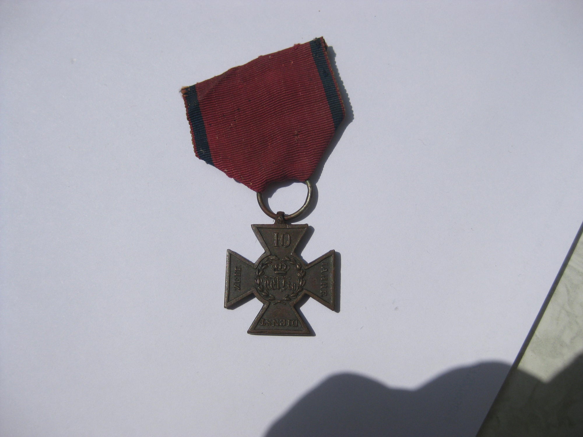Orden Ehrenzeichen Verdienstkreuz Hessen-Cassel Dienstauszeichnung