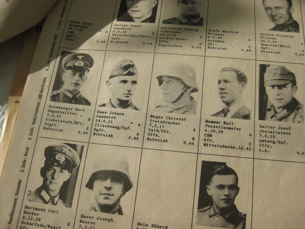 Rotes Kreuz München Wehrmacht Kriegsgefangenen und Gefallenen Suchdienst