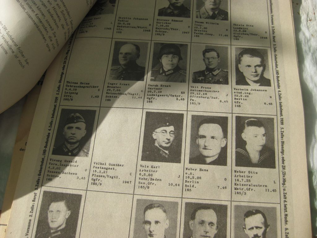 Rotes Kreuz München Wehrmacht Kriegsgefangenen und Gefallenen Suchdienst