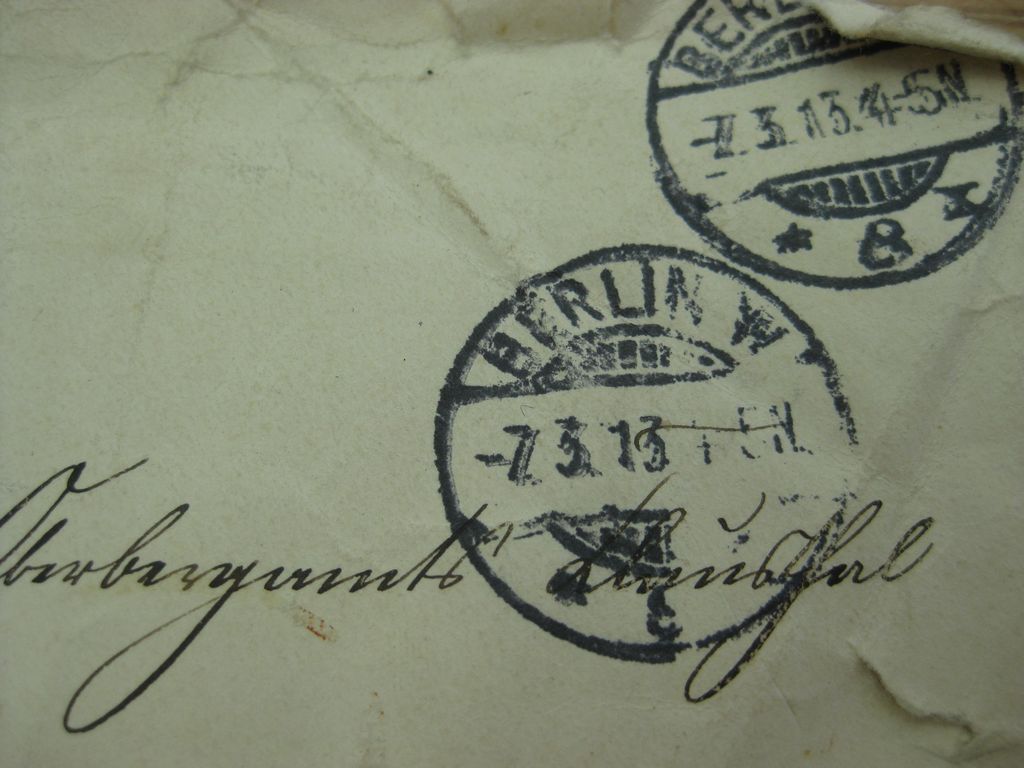 Verleihungsurkunde Roter Adler Orden 2.Klasse mit Eichenlaub Preußen 1913 Clausthal-Zellerfeld / Harz Goslar Königreich Kaiserreich Komturkreuz Halskreuz Halsorden