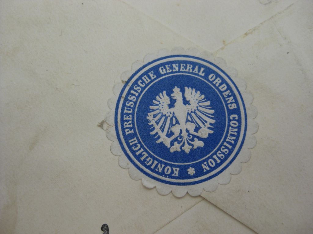 Verleihungsurkunde Roter Adler Orden 2.Klasse mit Eichenlaub Preußen 1913 Clausthal-Zellerfeld / Harz Goslar Königreich Kaiserreich Komturkreuz Halskreuz Halsorden