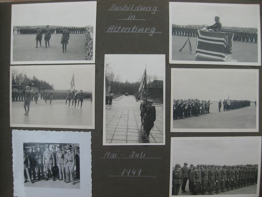 Fotoalbum Wehrmacht Fallschirmjäger Fallschirmtruppe Luftwaffe Fliegerbilder 3.Reich Orden Kriegsabzeichen Ritterkreuz