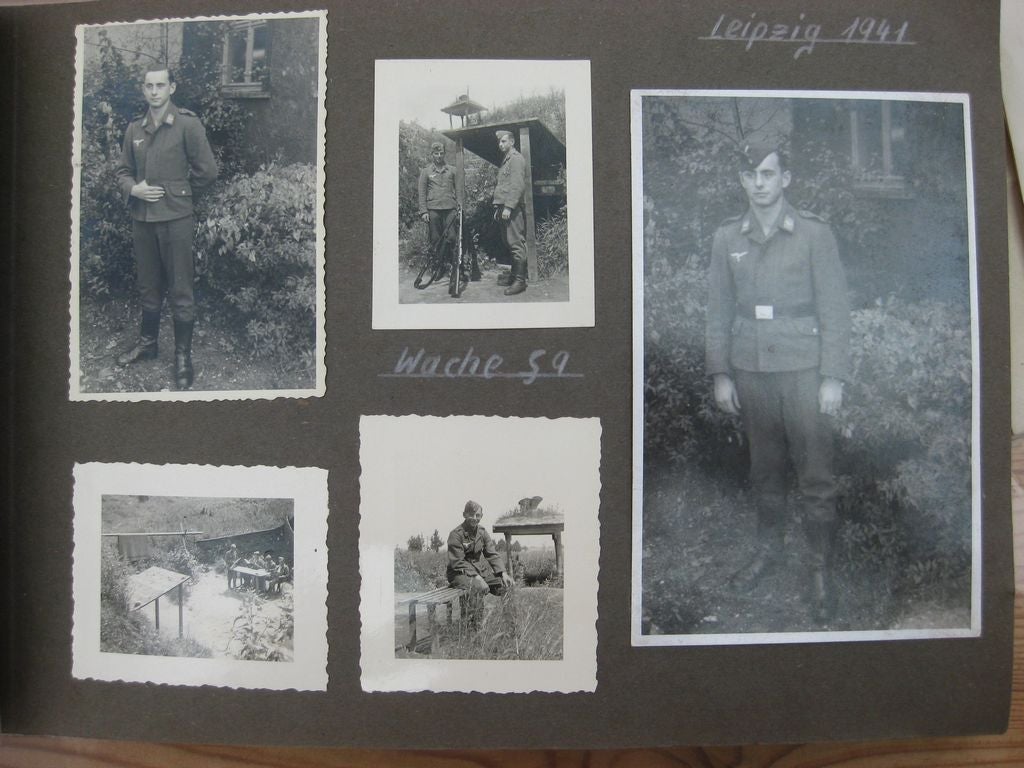 Fotoalbum Wehrmacht Fallschirmjäger Fallschirmtruppe Luftwaffe Fliegerbilder 3.Reich Orden Kriegsabzeichen Ritterkreuz