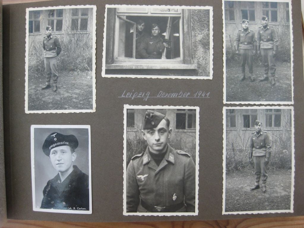 Fotoalbum Wehrmacht Fallschirmjäger Fallschirmtruppe Luftwaffe Fliegerbilder 3.Reich Orden Kriegsabzeichen Ritterkreuz