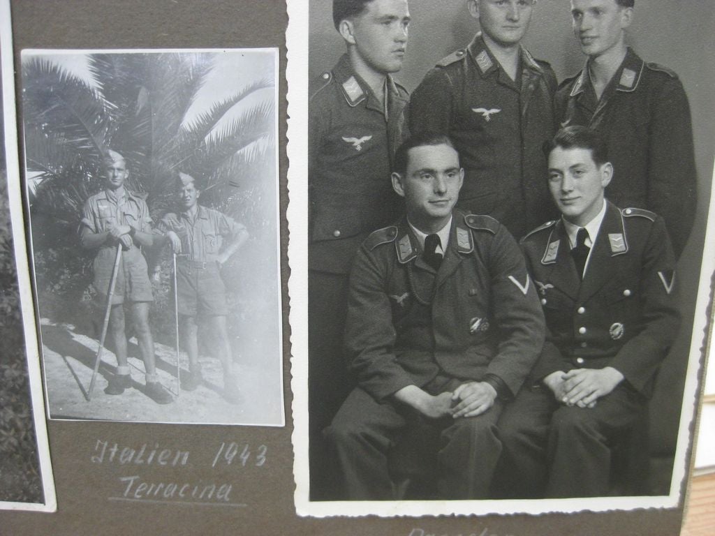 Fotoalbum Wehrmacht Fallschirmjäger Fallschirmtruppe Luftwaffe Fliegerbilder 3.Reich Orden Kriegsabzeichen Ritterkreuz