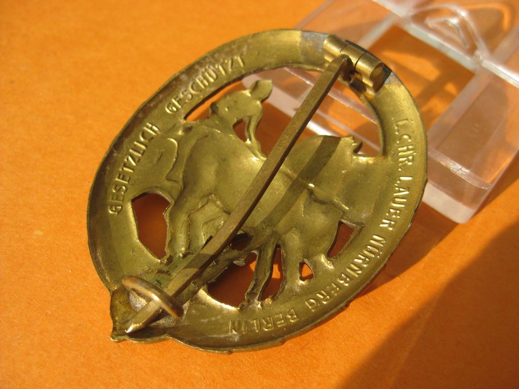 Das Deutsche Fahrer Abzeichen in Bronze 1933 - 1945