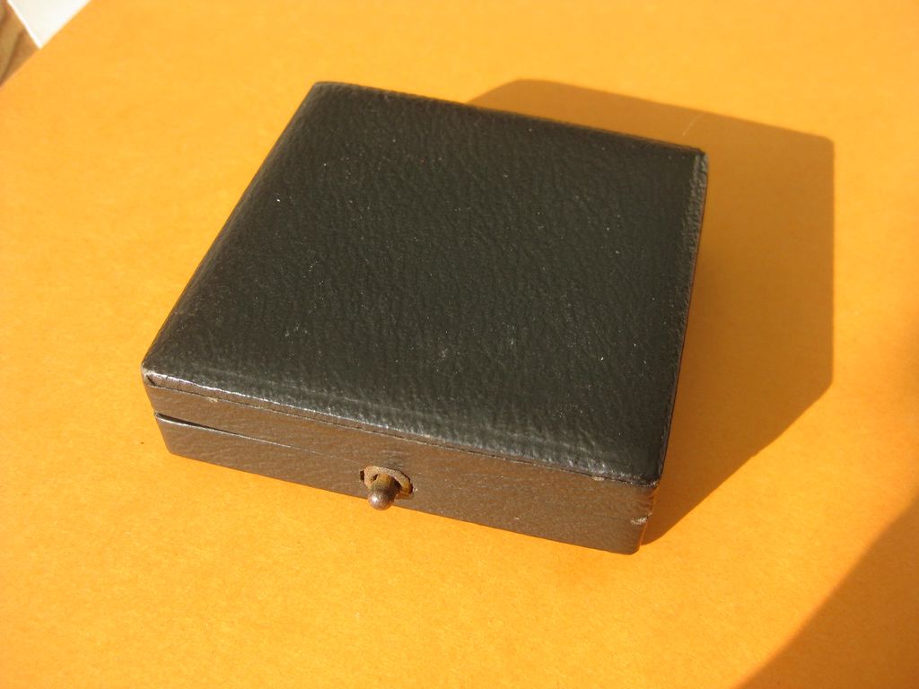 Verwundetenabzeichen in Gold (VA) unbekannter Hersteller im Verleihungsetui Orden 3.Reich Wehrmacht