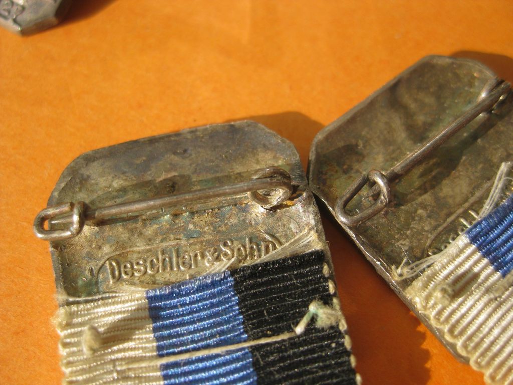 BAYERN Königreich Abzeichen Kriegerbund Burglengenfeld DESCHLER in München