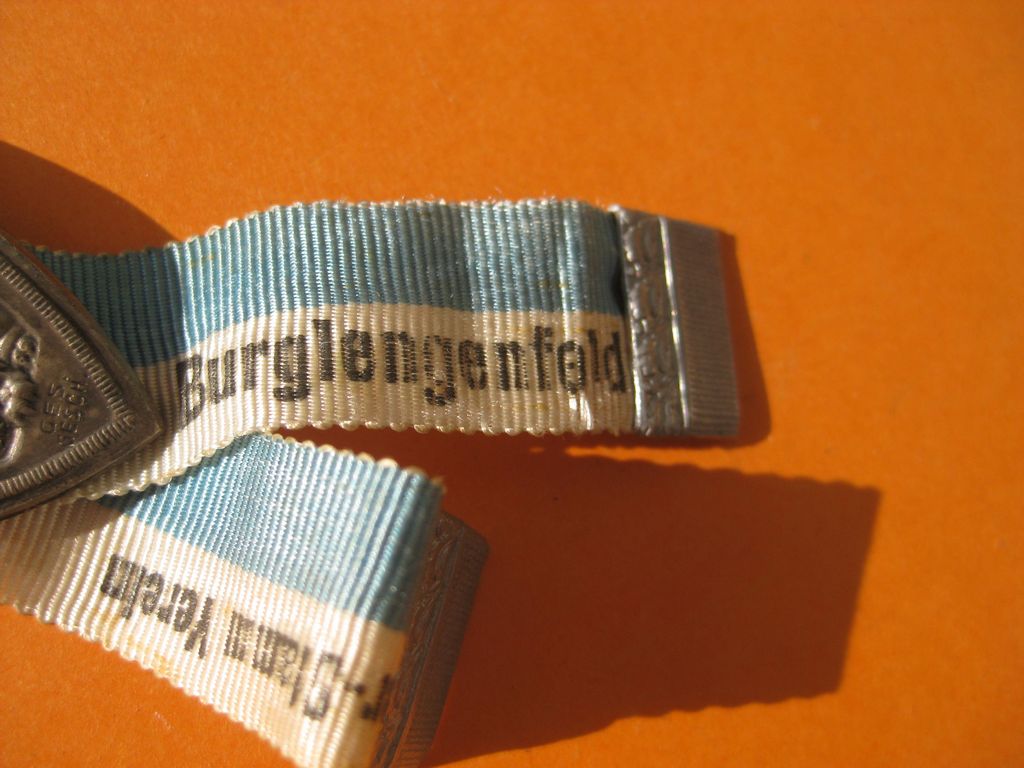 BAYERN Königreich Abzeichen Kriegerbund Burglengenfeld DESCHLER in München