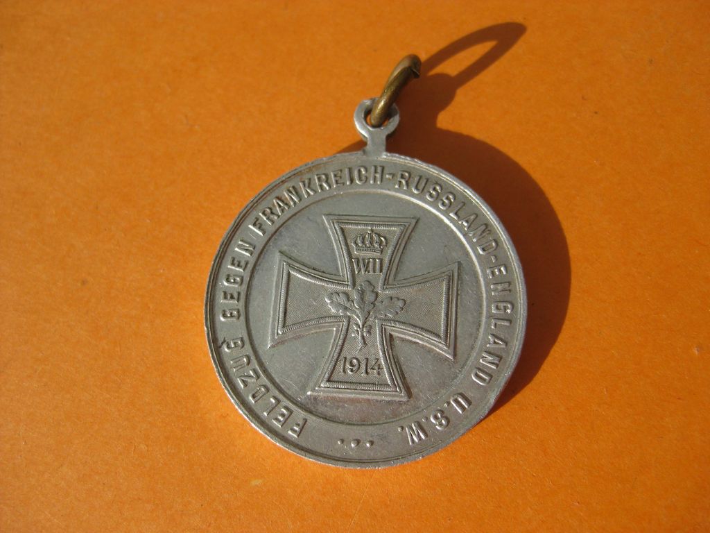 Medaille Preußen Kaiser Wilhelm II. 1914