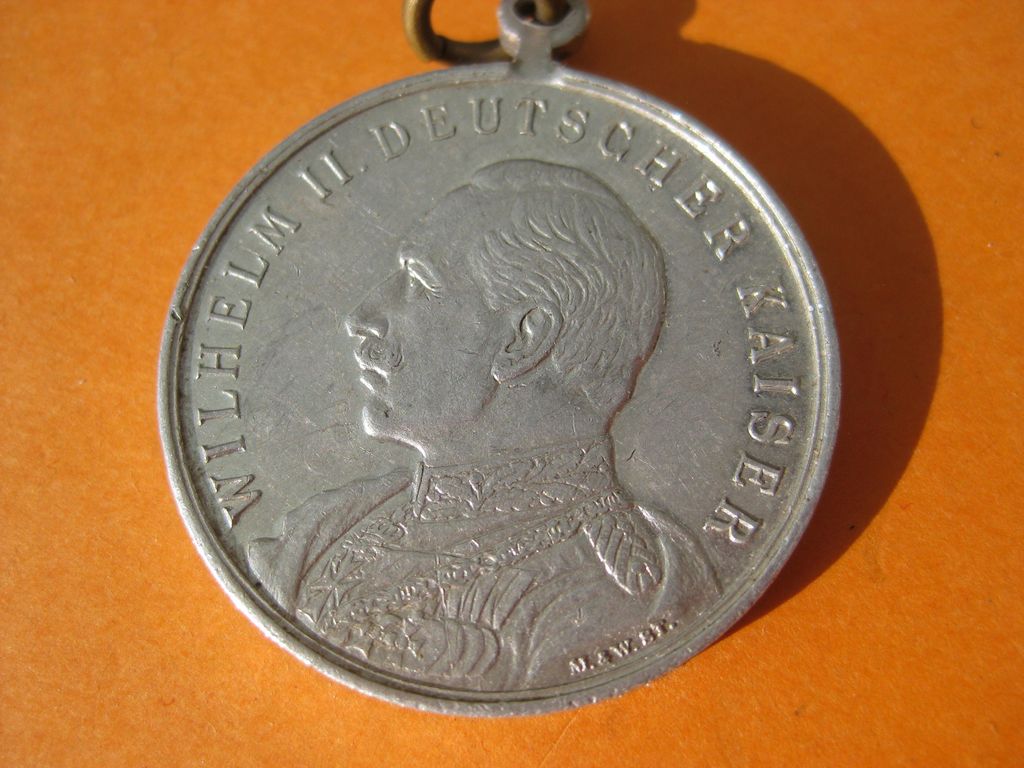 Medaille Preußen Kaiser Wilhelm II. 1914