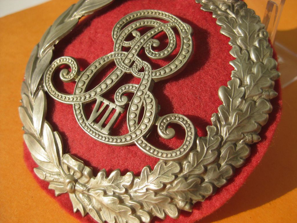 Südafrika / England Uniformteil Helmbeschlag für Polizeihelm