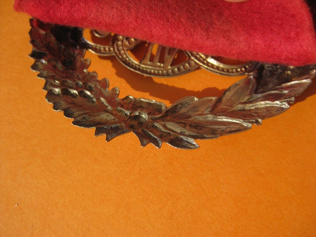 Südafrika / England Uniformteil Helmbeschlag für Polizeihelm