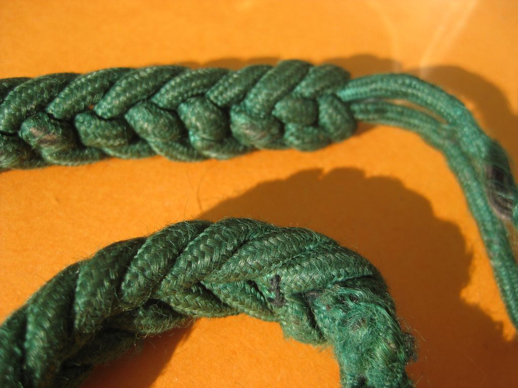 Hitler Youth (HJ) - Leader's Cord for Scharführer with Whistle / Signal Whistle