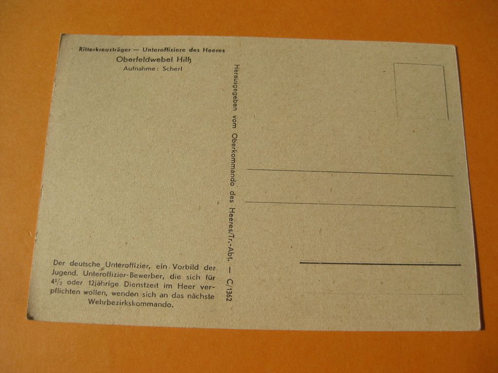 Postkarte Propagandakompanie Ritterkreuzträgerbild Ritterkreuz des Eisernes Kreuz 1939