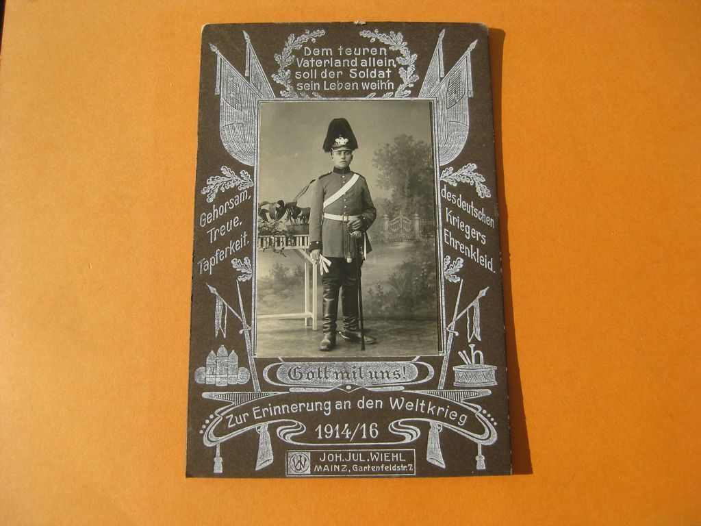 Uniformfoto 1.Weltkrieg Magdeburgisches Dragoner Regiment Nr.6