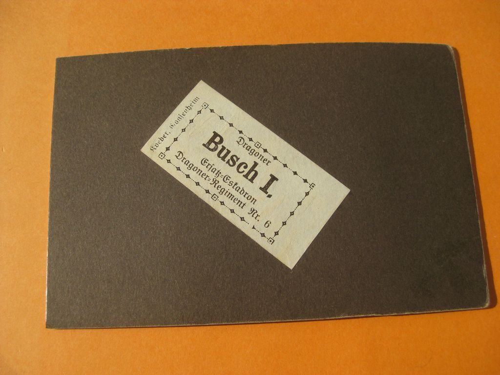 Uniformfoto 1.Weltkrieg Magdeburgisches Dragoner Regiment Nr.6