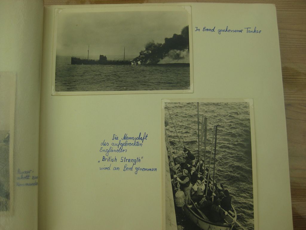 Fotoalbum Wehrmacht Schlachtschiff SCHARNHORST KANALDURCHBRUCH Operation Cerberus Februar 1942 (!!)Kriegsmarine Verleihungsurkunde Eisernes Kreuz 1939