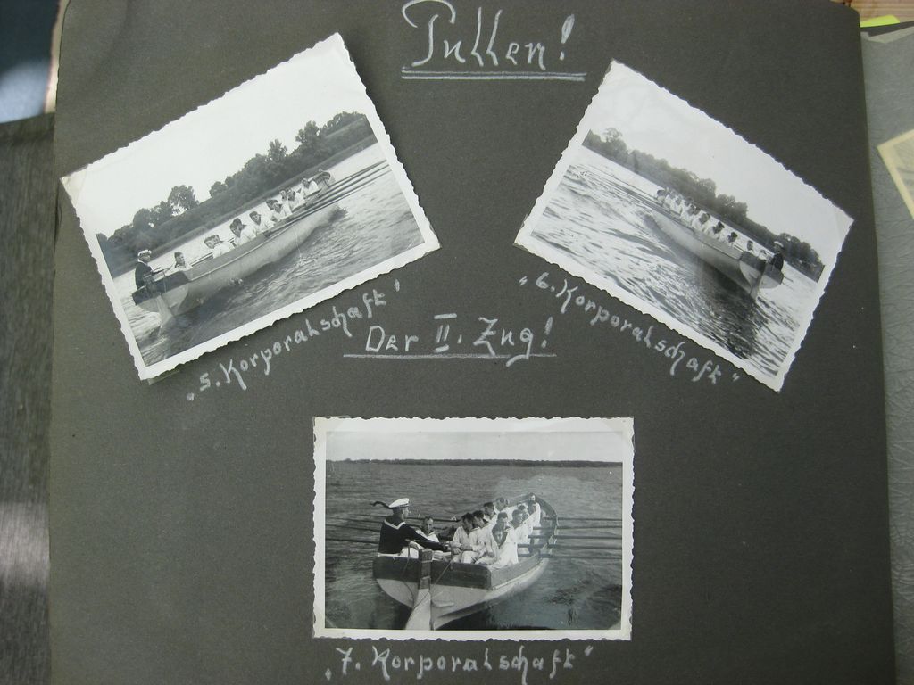 Fotoalbum Zerstörer GEORG THIELE , Matrose ist später auf Schlachtschiff Bismarck gefallen / Seetod (!!) Kriegsmarine Wehrmacht 3.Reich Seefahrt