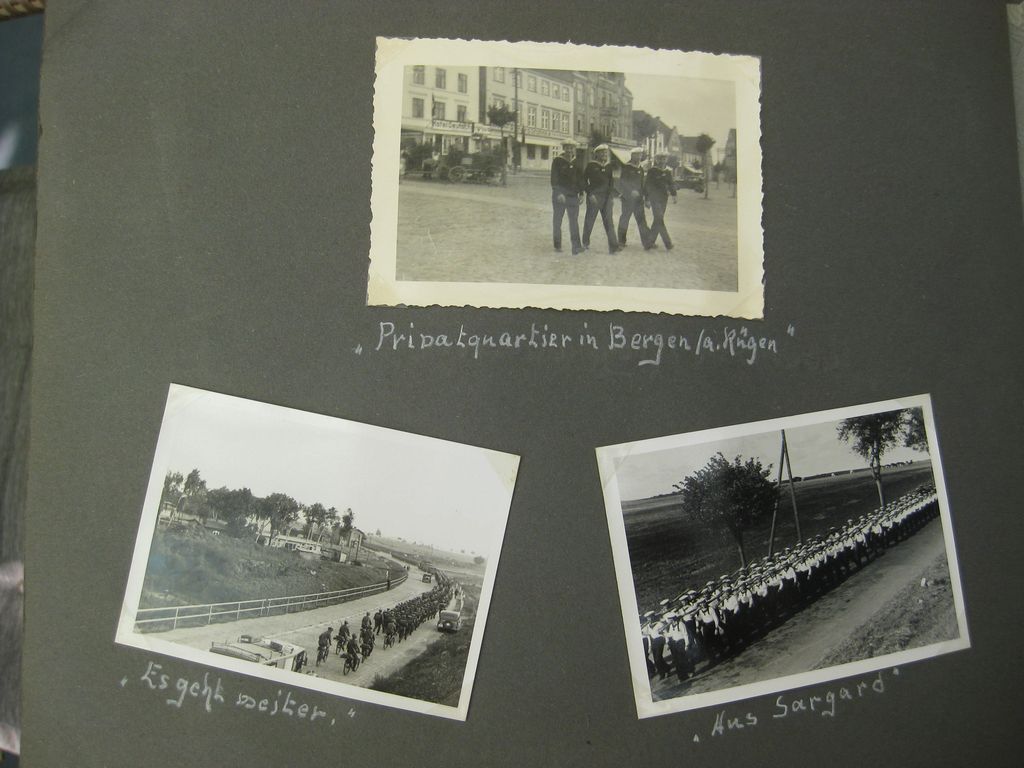 Fotoalbum Zerstörer GEORG THIELE , Matrose ist später auf Schlachtschiff Bismarck gefallen / Seetod (!!) Kriegsmarine Wehrmacht 3.Reich Seefahrt