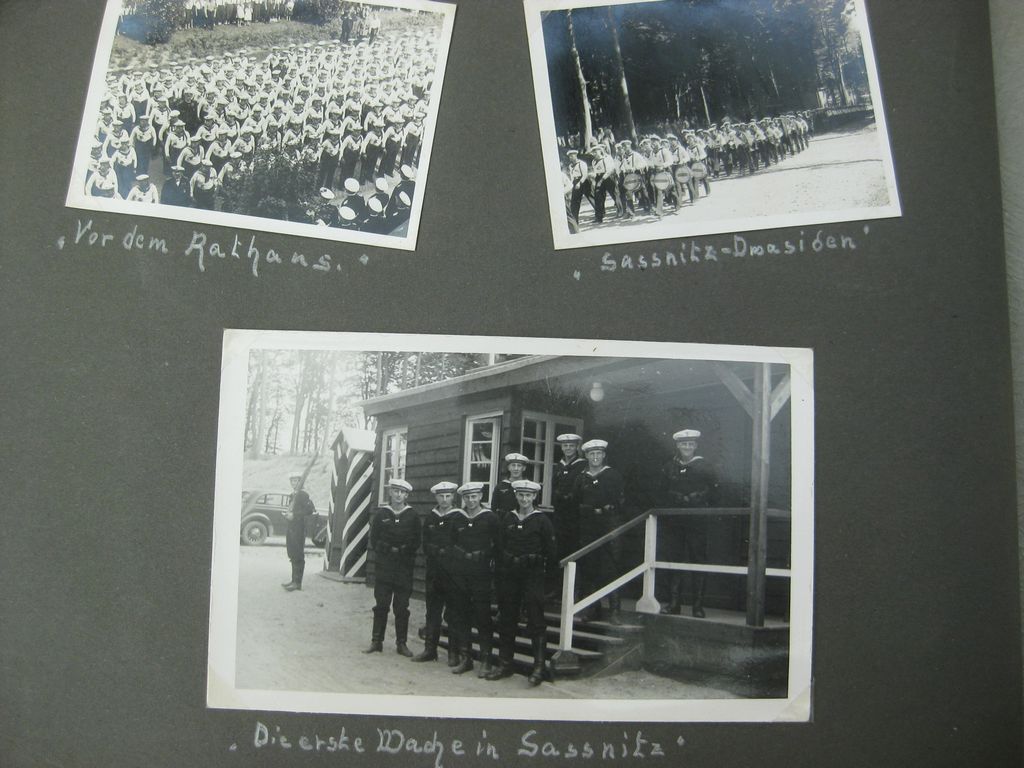 Fotoalbum Zerstörer GEORG THIELE , Matrose ist später auf Schlachtschiff Bismarck gefallen / Seetod (!!) Kriegsmarine Wehrmacht 3.Reich Seefahrt