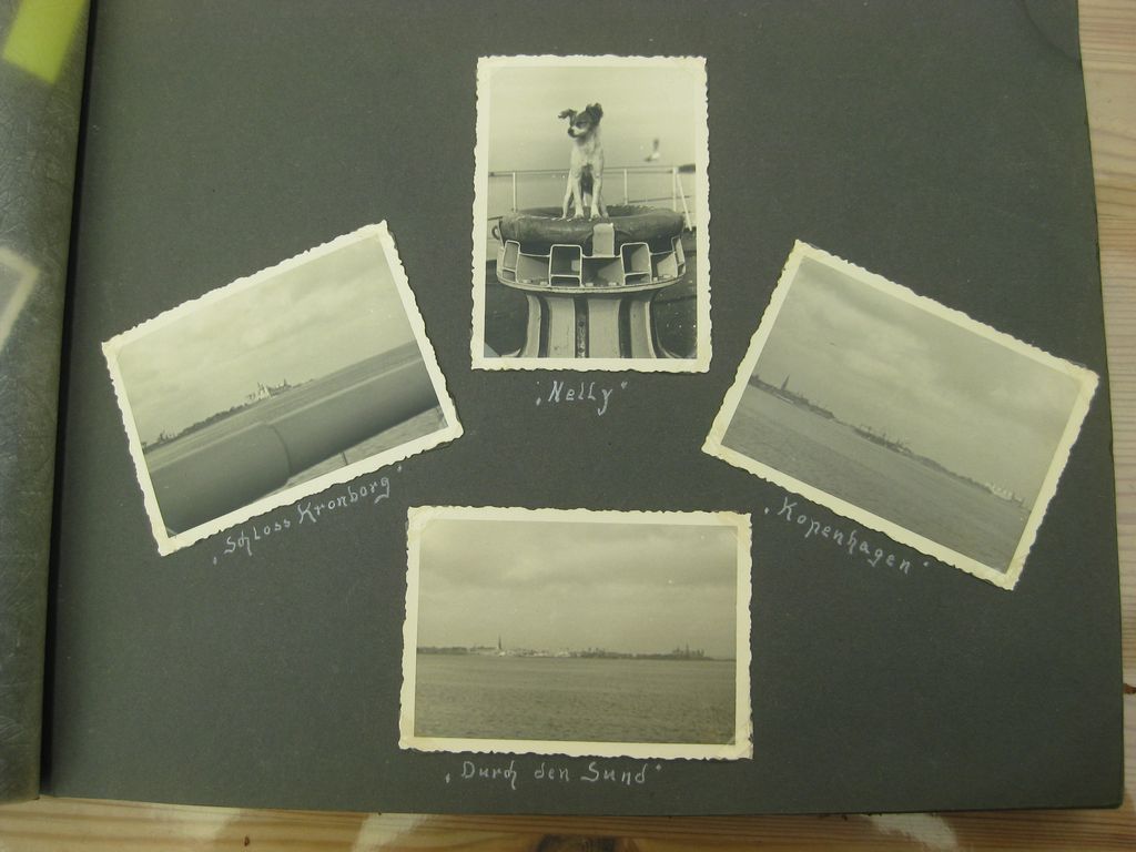 Fotoalbum Zerstörer GEORG THIELE , Matrose ist später auf Schlachtschiff Bismarck gefallen / Seetod (!!) Kriegsmarine Wehrmacht 3.Reich Seefahrt