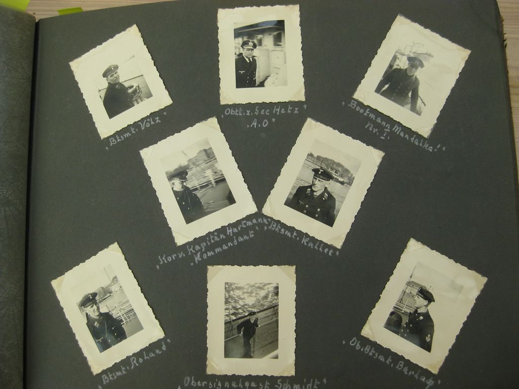 Fotoalbum Zerstörer GEORG THIELE , Matrose ist später auf Schlachtschiff Bismarck gefallen / Seetod (!!) Kriegsmarine Wehrmacht 3.Reich Seefahrt