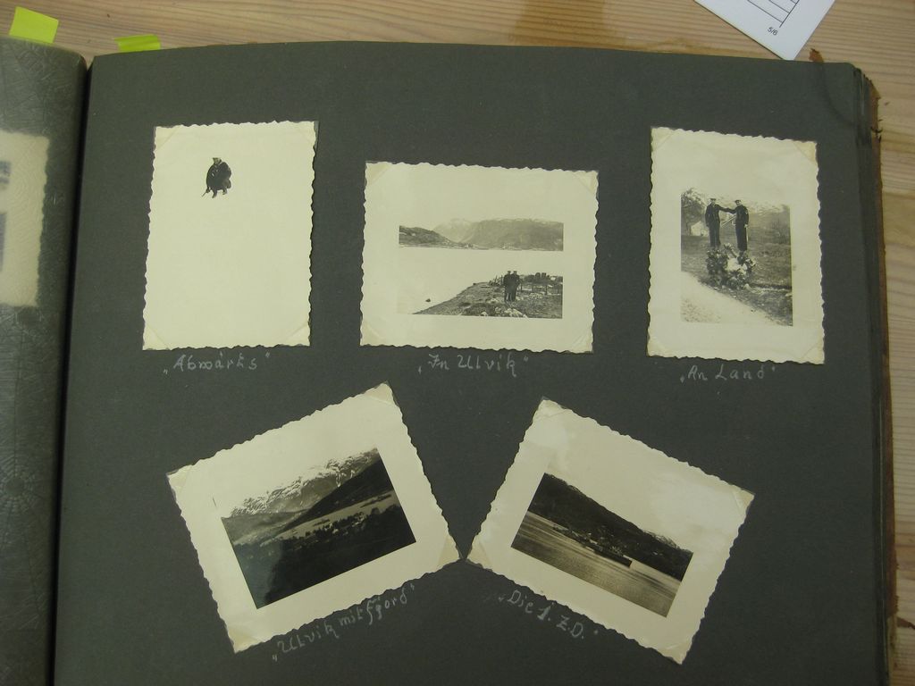 Fotoalbum Zerstörer GEORG THIELE , Matrose ist später auf Schlachtschiff Bismarck gefallen / Seetod (!!) Kriegsmarine Wehrmacht 3.Reich Seefahrt