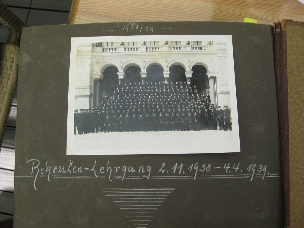 Fotoalbum Zerstörer GEORG THIELE , Matrose ist später auf Schlachtschiff Bismarck gefallen / Seetod (!!) Kriegsmarine Wehrmacht 3.Reich Seefahrt