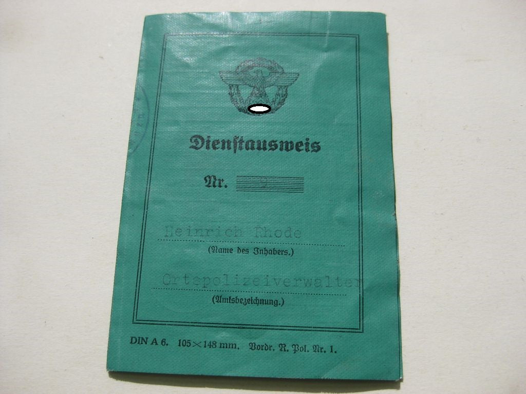 Konvolut Polizei Dienstausweis Sachsen Dokumente Schießpreis