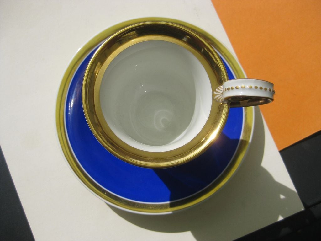 Sammeltasse Sammlertasse mit Eisernem Kreuz 1914 KPM Porzellantasse Kaiserreich königlich preußische Manufaktur Berlin